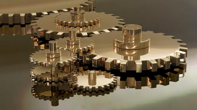 gear wheels working together